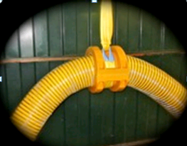 SCUFFRING YELLOW держатель бункеровочного рукава